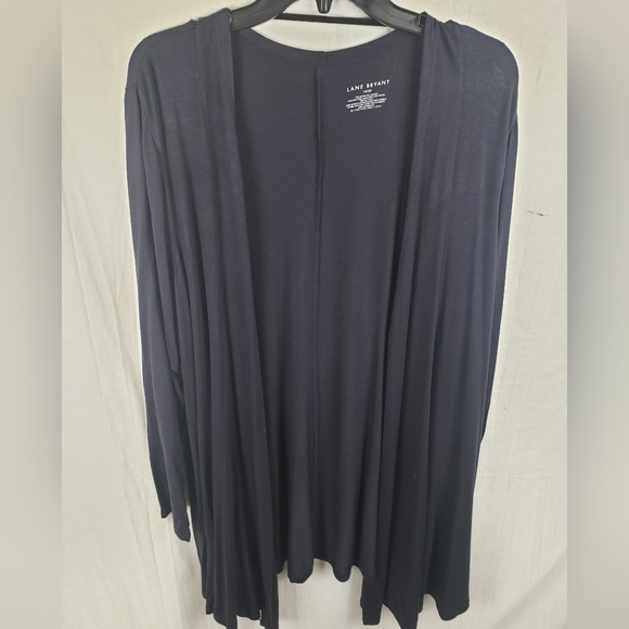 Lane Bryant Navy Long Sleeve Cardigan Sz 18-20 - Picture 2 of 11